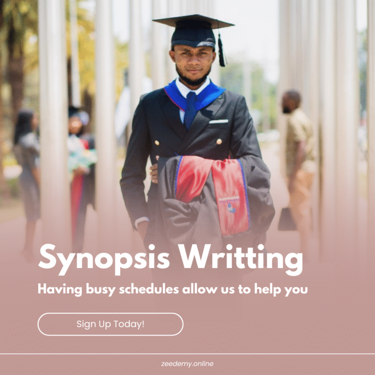 Synopsis Writting